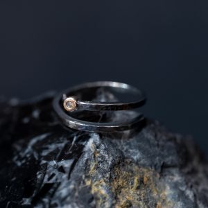 Anillo Ajustable de Diamante
