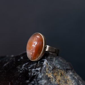 Anillo Ágata Cornalina