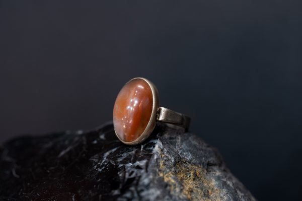 Anillo Ágata Cornalina