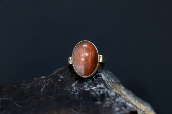 Anillo Ágata Cornalina - Imagen 2