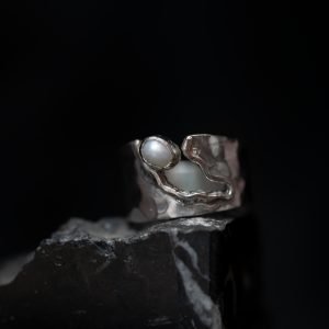 Anillo Grieta y Perla