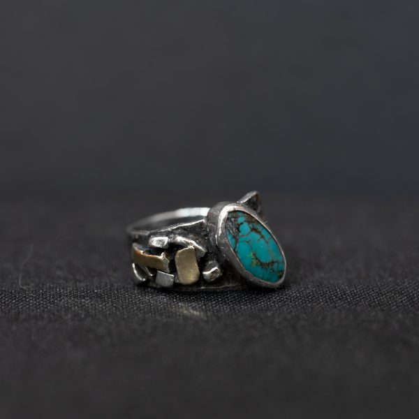 Anillo Barroco Turquesa